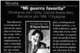 Mi guerra favorita".