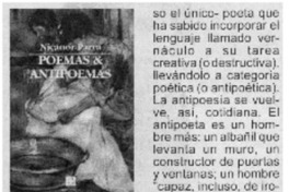 Poemas y antipoemas