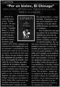 Por un bistec, el chinago".