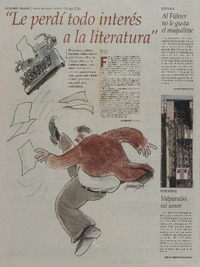 "Le perdí todo interés a la literatura"