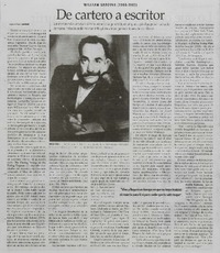 De cartero a escritor