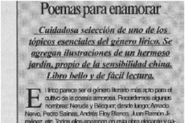 Poemas para enamorar