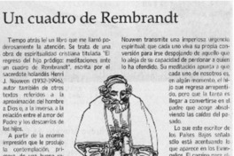 Un cuadro de Rembrandt