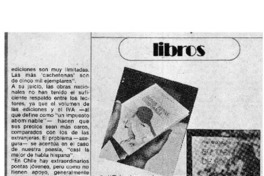 El Nobel en tres libros