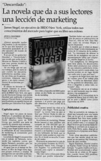 La Novela que da a sus lectores una lección de marketing