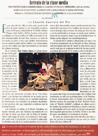 Retrato de la clase media