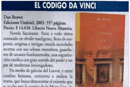 El Código Da Vinci