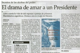 El drama de amar a un Presidente