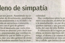 Un desquite lleno de simpatía