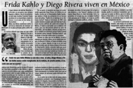 Frida Kahlo y Diego Rivera viven en México