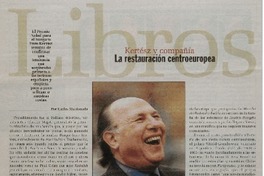 Kertész y compañía, La restauración centroeuropea