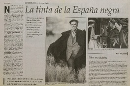 La tinta de la España negra