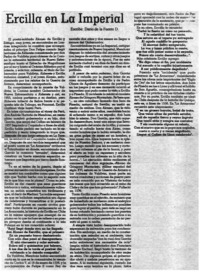 Ercilla en La Imperial