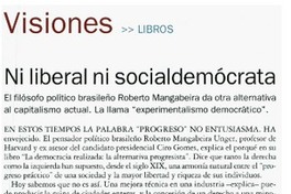 Ni liberal ni social demócrata