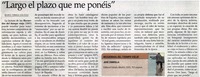 Largo el plazo que me ponéis"