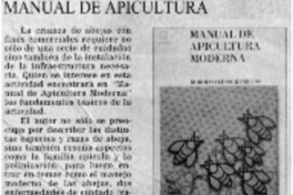 Manual de Apicultura