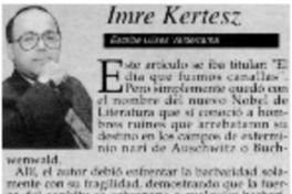 Imre Kertesz