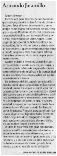 Armando Jaramillo