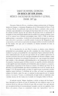 En busca de Sor Juana