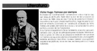 Victor Hugo : Famoso por siempre