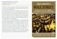 Aproximación a Wall Strett