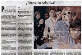 Dirección colectiva?