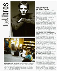 Los libros de Alan Pauls
