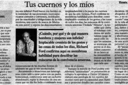 Tus cuernos y los míos