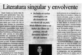 Literatura singular y envolvente