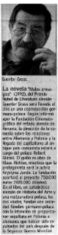 La Novela "Malos presagios"