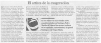 El artista de la exageración