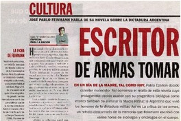 Escritor de armas tomar