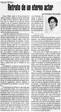 Retrato de un eterno actor