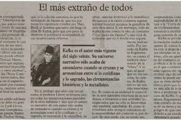 El Más extraño de todos