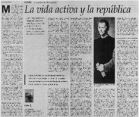 La Vida activa y la república