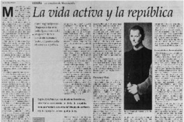 La Vida activa y la república
