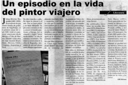 Un Episodio en vida del pintor viajero.