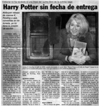 Harry Potter sin fecha de entrega.