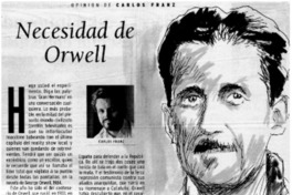 Necesidad de Orwell