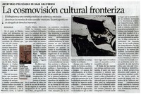 La cosmovisión cultural fronteriza