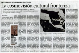 La cosmovisión cultural fronteriza