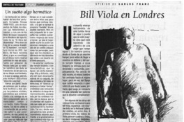 Bill Viola en Londres