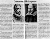 Cervantes y Shakespeare