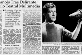 Grupo francés trae delirante espectáculo teatral multimedia