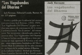 "Los Vagabundos del Dharma"
