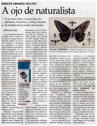 A ojo de naturalista