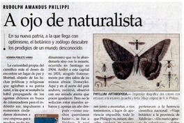 A ojo de naturalista