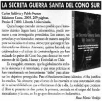 La secreta Guerra Santa del Cono Sur