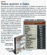 Todos quieren a Gabo.