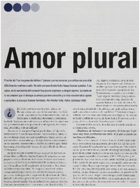 Amor plural